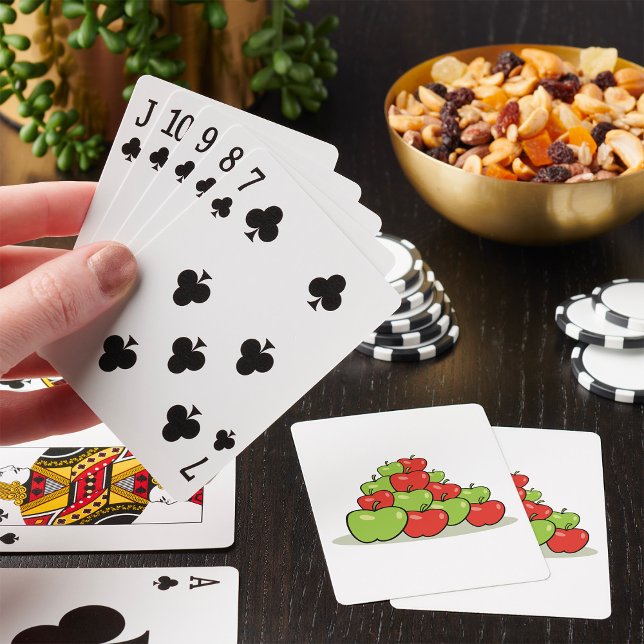 Jeu De Cartes Pommes rouges et vertes (Créateur téléchargé)