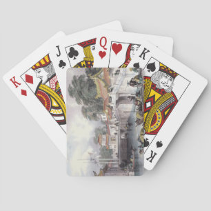 Jeu De Cartes Pont antique au-dessus de la rivière chez Chapro,