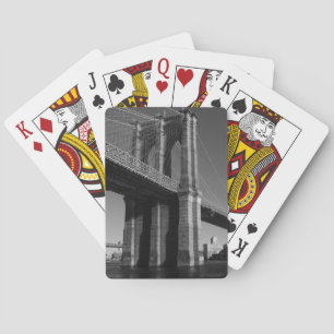 Jeu De Cartes Pont Brooklyn noir et blanc