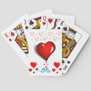 Jeu De Cartes Pont carte de la Saint-Valentin