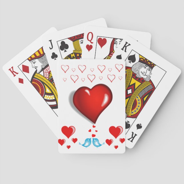 Jeu De Cartes Pont carte de la Saint-Valentin (dos)
