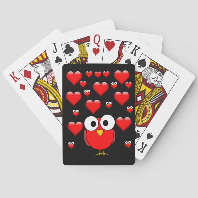Jeu De Cartes Pont carte de la Saint-Valentin (dos)