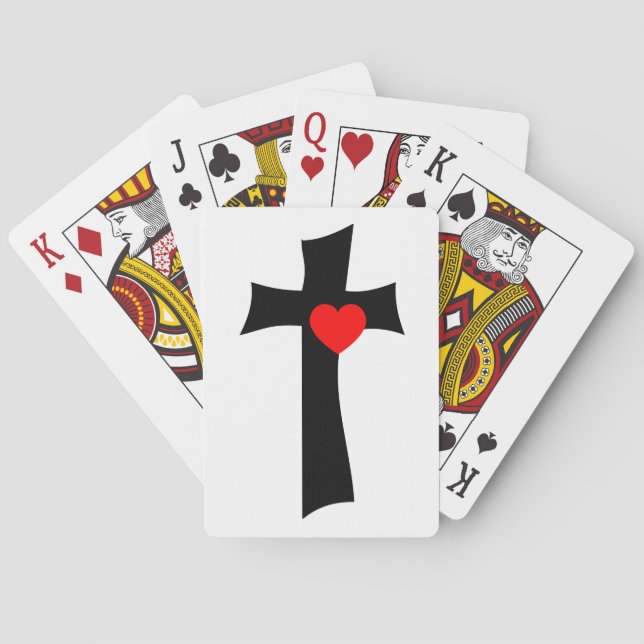Jeu De Cartes Pont carte de la Saint-Valentin (dos)