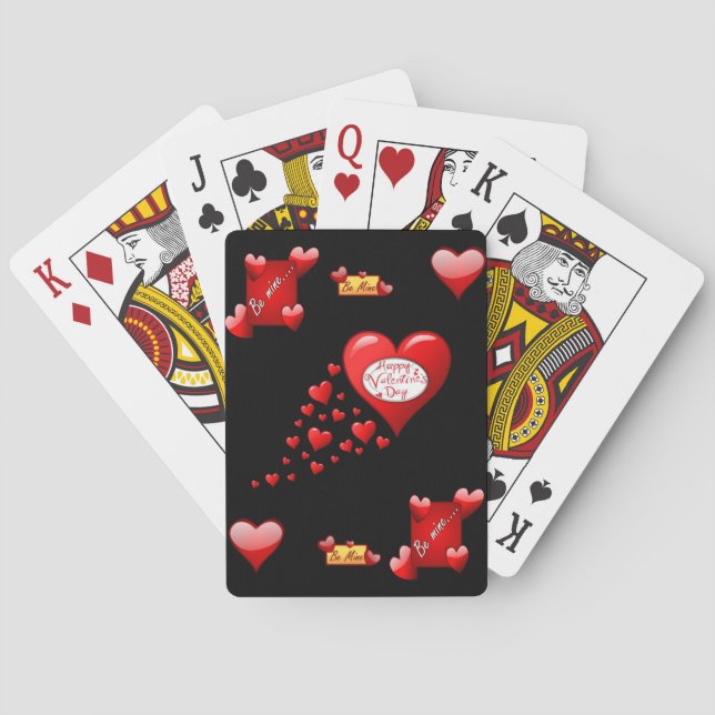Jeu De Cartes Pont carte de la Saint-Valentin (dos)
