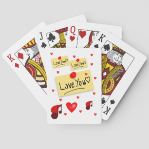 Jeu De Cartes Pont carte de la Saint-Valentin