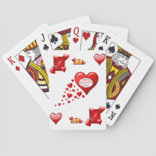 Jeu De Cartes Pont carte de la Saint-Valentin