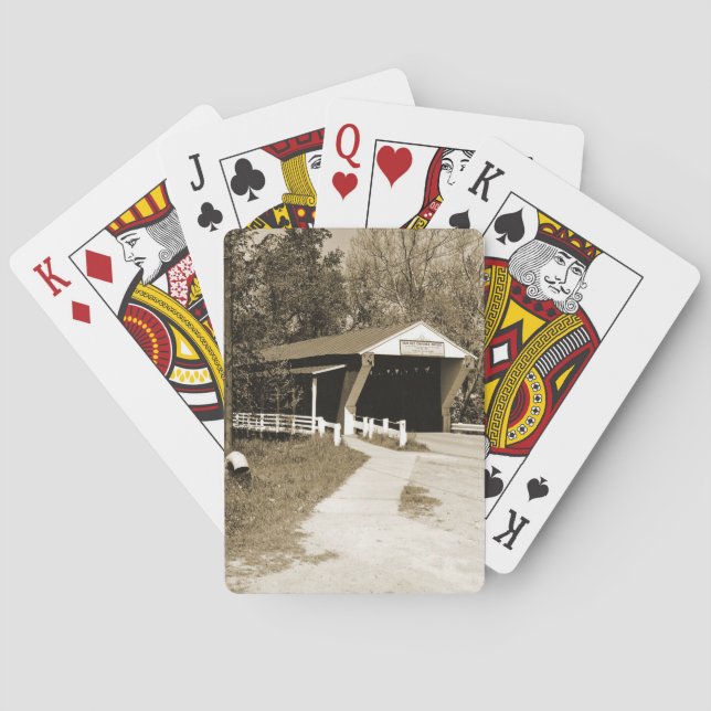 Jeu De Cartes Pont couvert (dos)