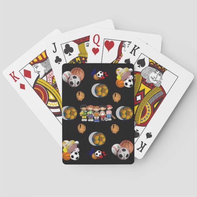 Jeu De Cartes Pont de cartes de sport (dos)