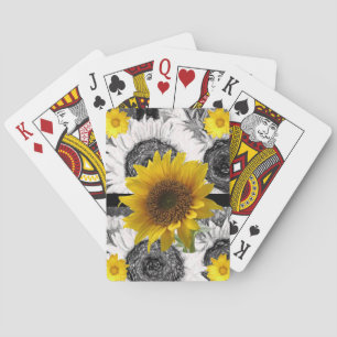 Jeu De Cartes Pont de cartes de tournesol