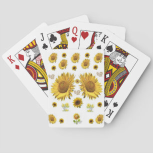 Jeu De Cartes Pont de cartes de tournesol