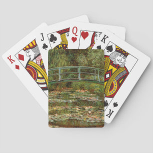 Jeu De Cartes Pont français de Monet Giverney