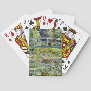 Jeu De Cartes Pont japonais de Monet fin & Etang Lily