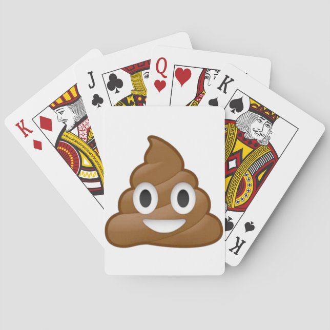 Jeu De Cartes Poop emoji (dos)
