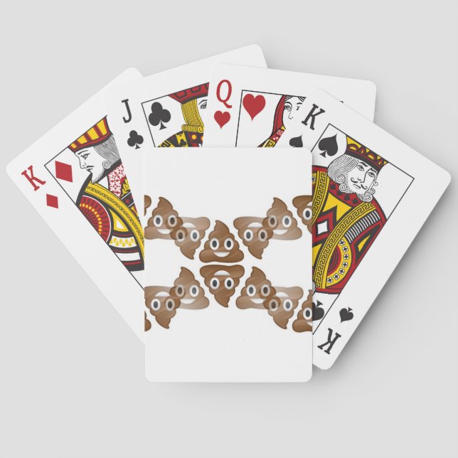 Jeu De Cartes poop emojis (dos)