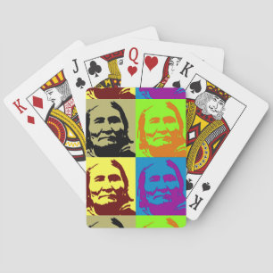 Jeu De Cartes Pop Art Freedom Fighter Geronimo