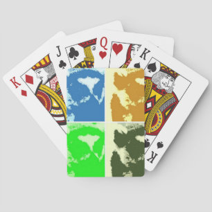 Jeu De Cartes Pop art Lemurs