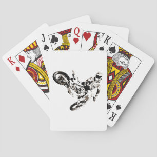 Jeu De Cartes Pop Art Motocross Motorcyle Sport