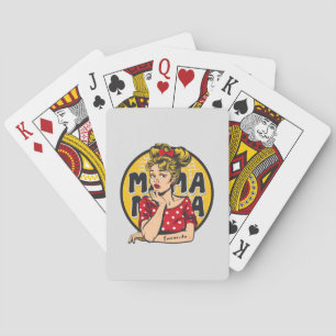Jeu De Cartes Pop Art Retro Personnalisé (4)