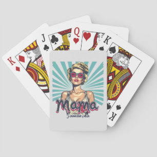 Jeu De Cartes Pop Art Retro Personnalisé (7)