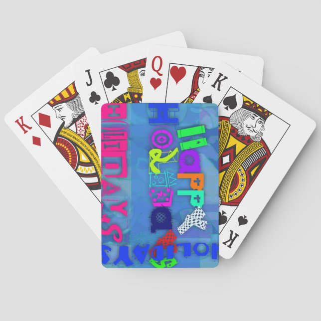 Jeu De Cartes Pop Happy Holidays 2018 2019 Playing Cards (dos)