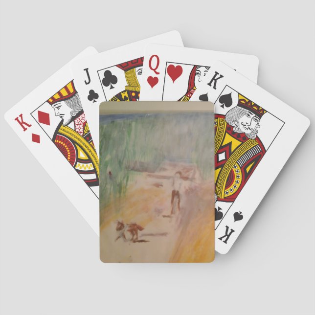 Jeu De Cartes Popcorn Anime Abstrait (dos)