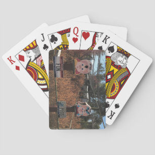 Jeu De Cartes Porc Chop, Fun Pigs, Idaho Drôle Signes