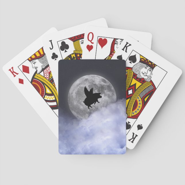 Jeu De Cartes Porcs volants néocturnes (dos)