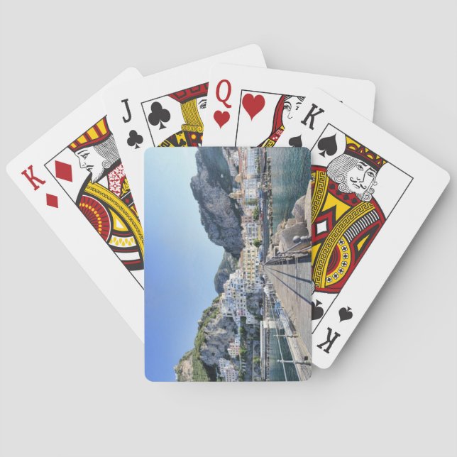 Jeu De Cartes Port de la côte d'Amalfi (dos)