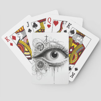 Jeu De Cartes Porter les yeux Jouer des cartes