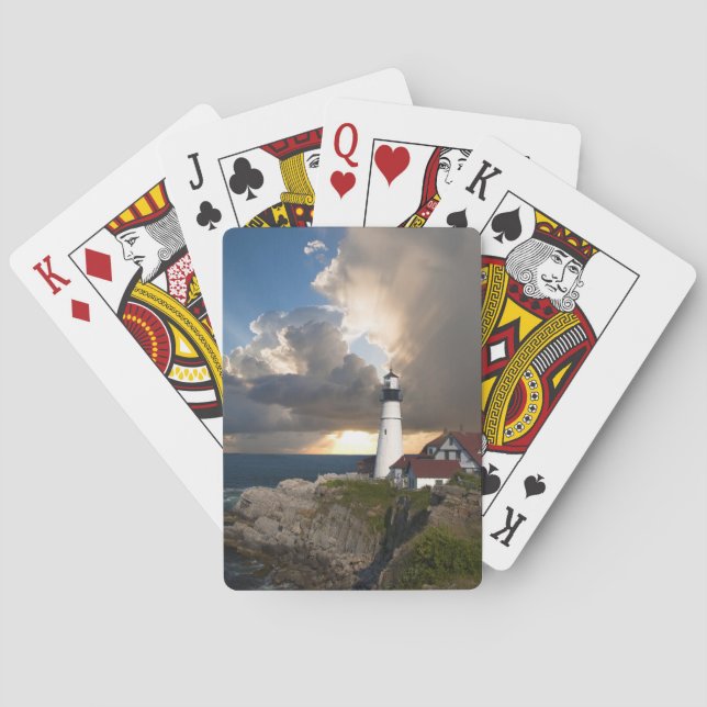 Jeu De Cartes Portland Head Light, Maine Jouer aux cartes (dos)