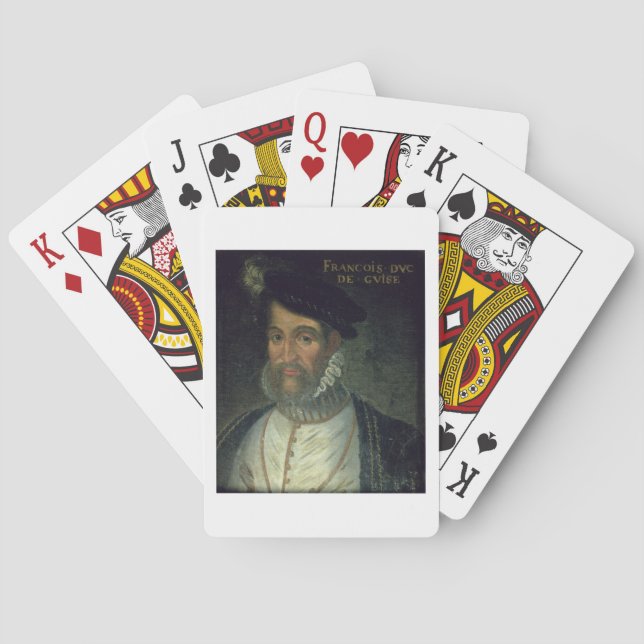 Jeu De Cartes Portrait de Francois-2-Duke Guise (dos)