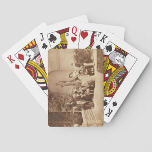 Jeu De Cartes Portrait de la famille royale à la Chambre