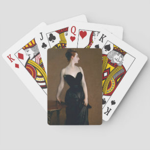Jeu De Cartes Portrait de Madame X par John Singer Sargent avec