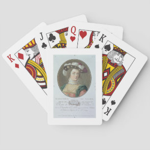 Jeu De Cartes Portrait de Marguerite de Valois (1492-1549), 1787