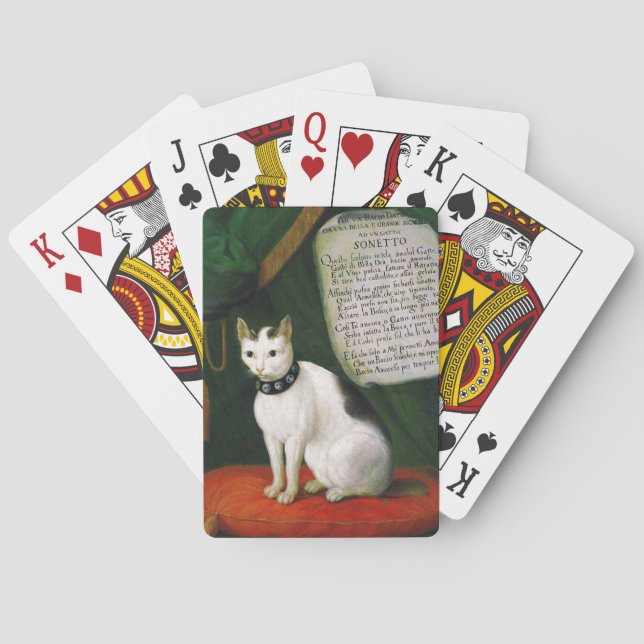 Jeu De Cartes Portrait du chat Armellino (dos)
