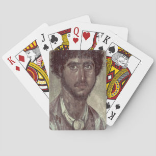 Jeu De Cartes Portrait d'un grec, de Fayum, Romano-égyptien,