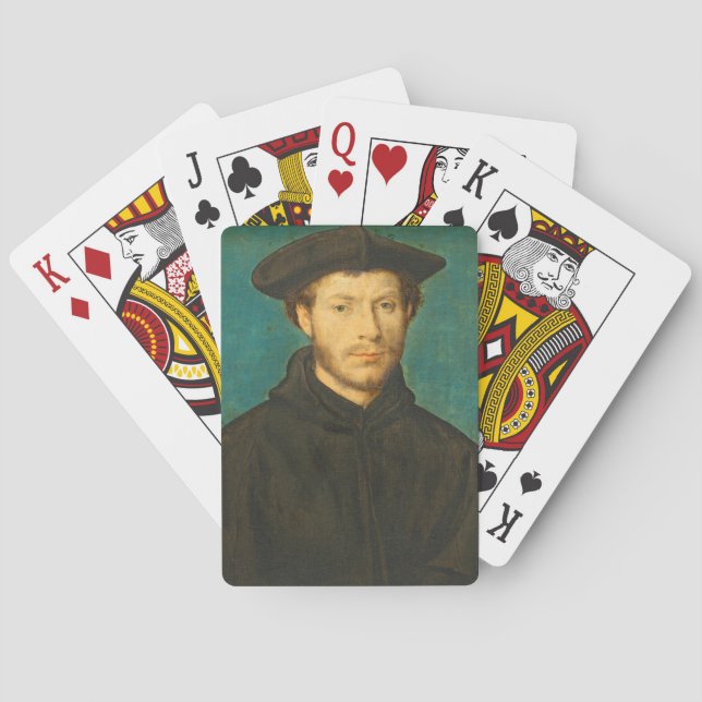 Jeu De Cartes Portrait d'un homme, c. 1536- 40 (dos)