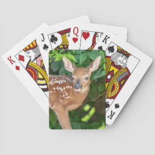 Jeu De Cartes Portrait d'un nouveau-né (cerf de Virginie)