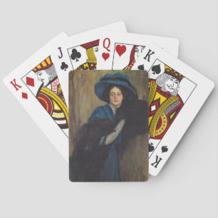 Jeu De Cartes Portrait d'une dame en bleu (Raimundo de Madrazo)