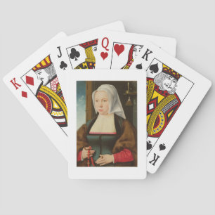 Jeu De Cartes Portrait d'une dame inconnue, 1527 (huile sur pann