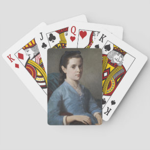 Jeu De Cartes Portrait d'une fille élégante (par Leloir)