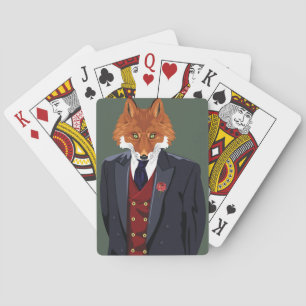 Jeu De Cartes Portrait Foxy