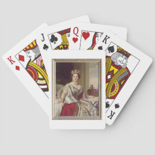 Jeu De Cartes Portrait of Queen Victoria (1819-1901) 1859 (oil o