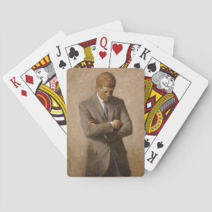 Jeu De Cartes Portrait officiel de John F Kennedy