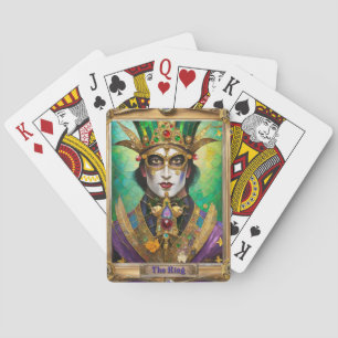 Jeu De Cartes Portraits du Royaume de Mardi Gras - Le Roi