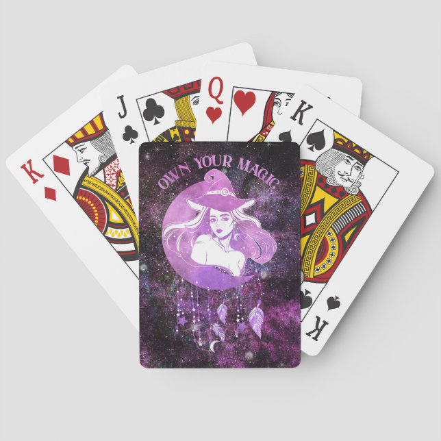 Jeu De Cartes Posséder votre magie (dos)