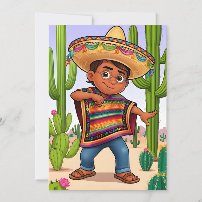 Jeu de cartes postales Gnomes mexicaines (Devant)