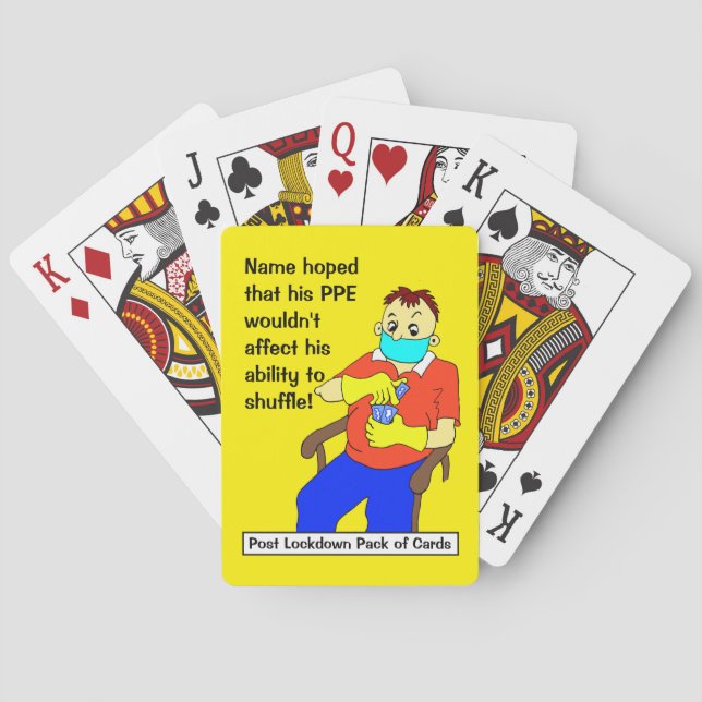 Jeu De Cartes Poster le pack de verrouillage de (dos)