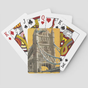 Jeu De Cartes Poster vintage Londres