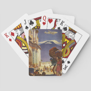 Jeu De Cartes Poster Vintage voyage Pour Le Guatemala